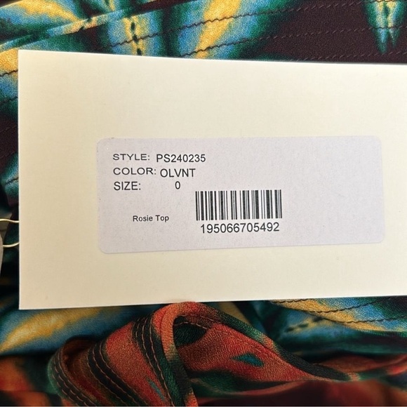 NWT Ulla Johnson Rosie Short Sleeve Top/Clementine Shorts Olivinite Coord Set 0 - Picture 10 of 12